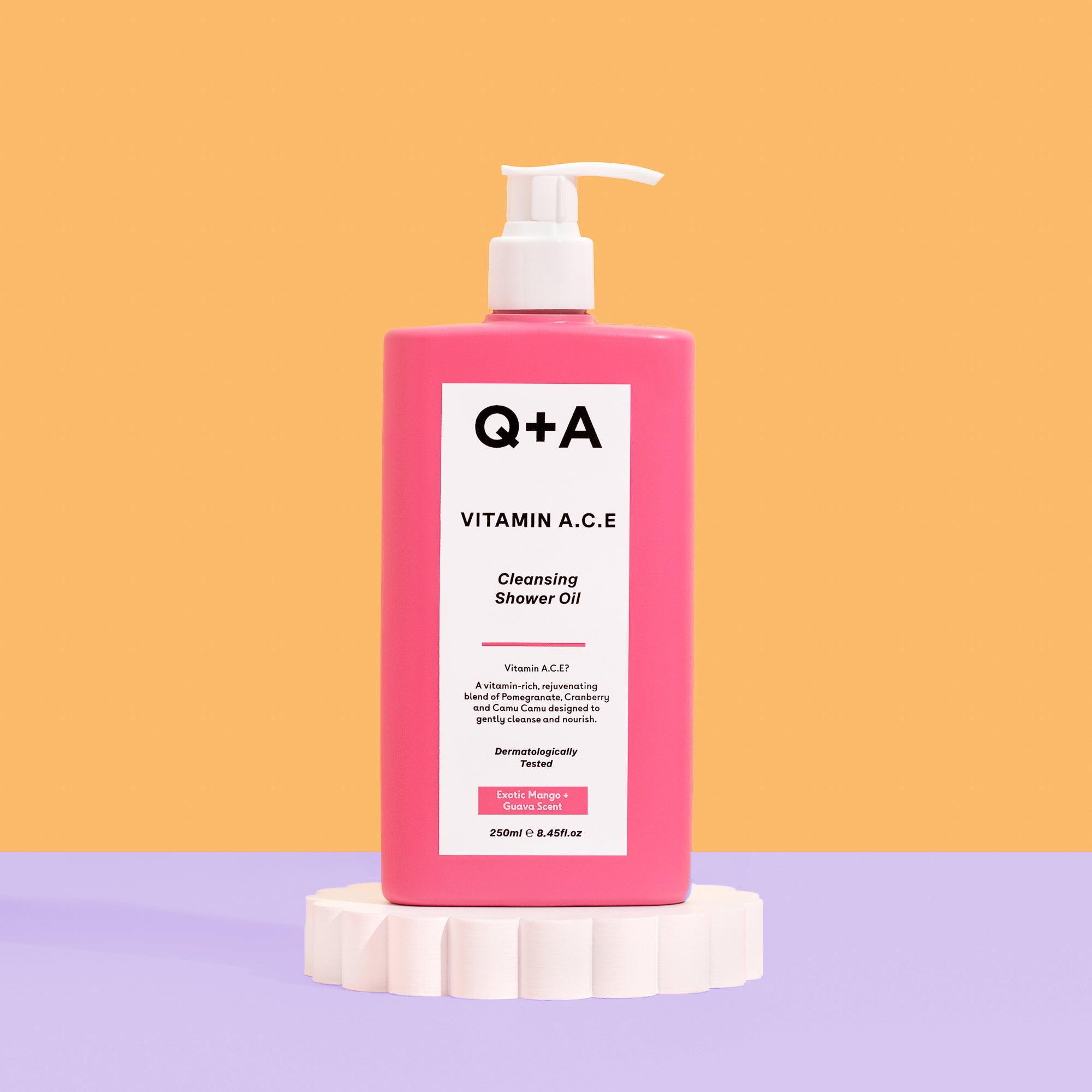 Vitamin A.C.E Cleansing Shower Oil | Q+A Bodycare