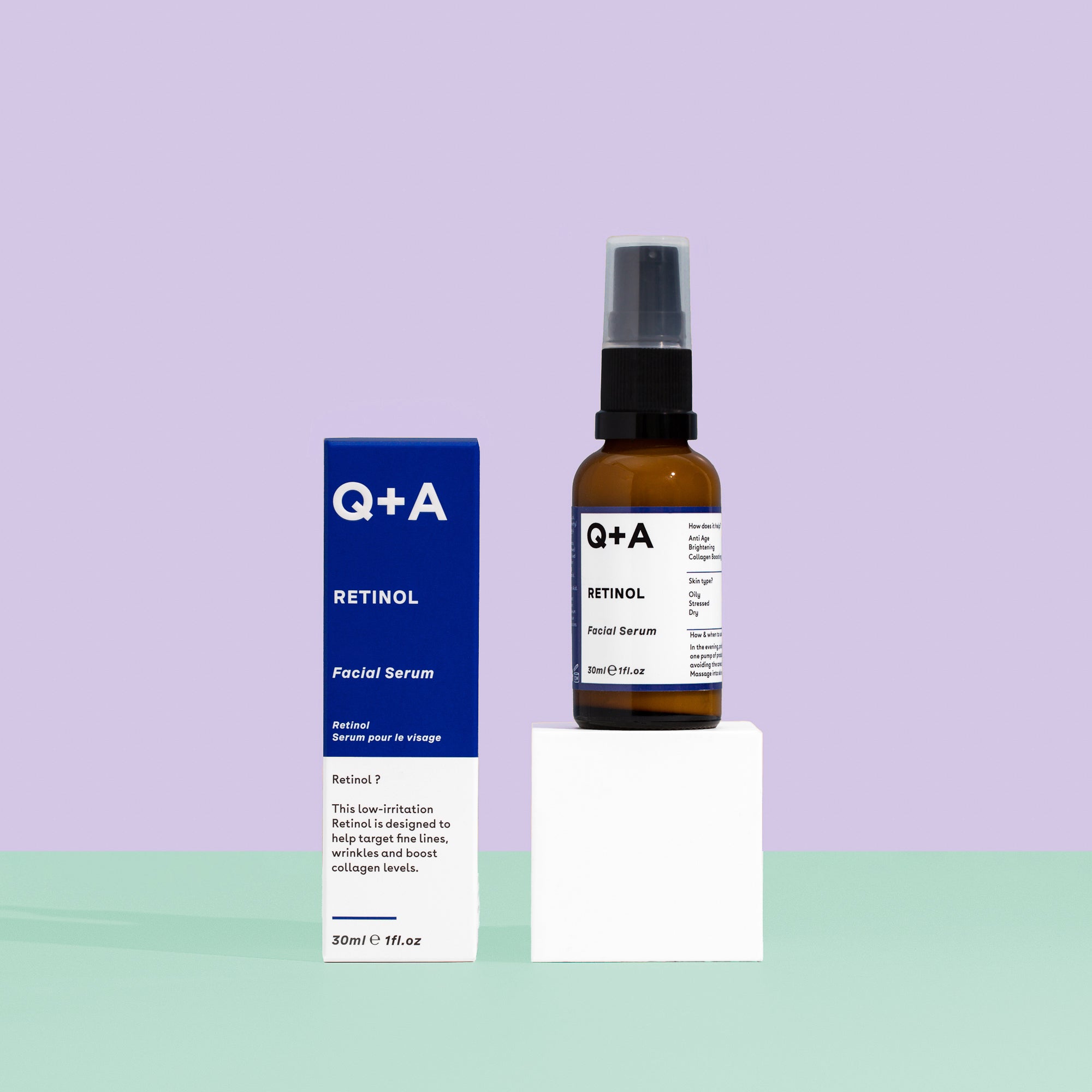 Retinol Facial Serum | Q+A Skincare