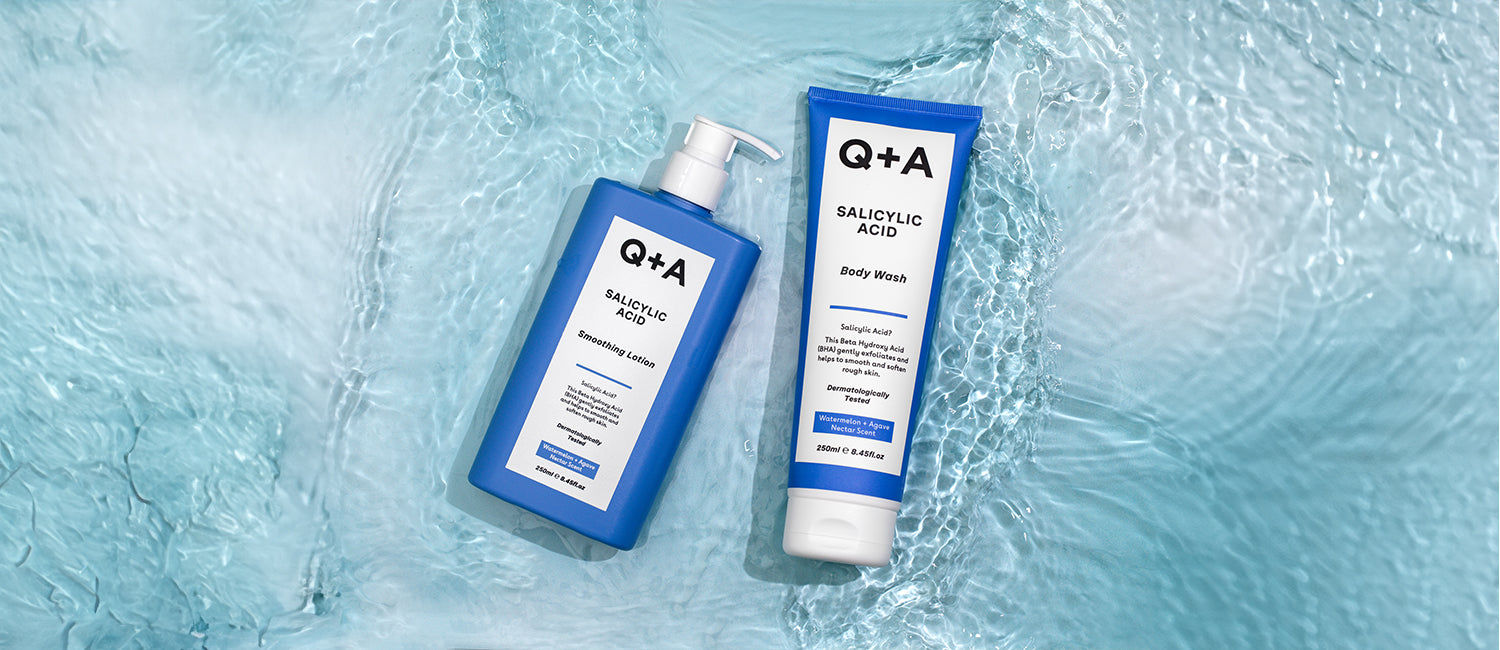 Q+A Skin Smoother Salicylic Acid Duo in water