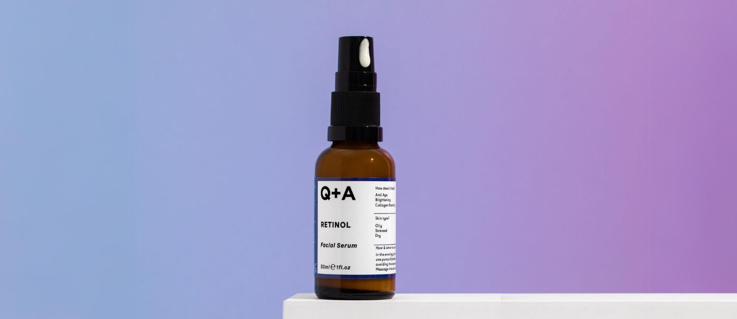 Q+A Retinol Facial Serum