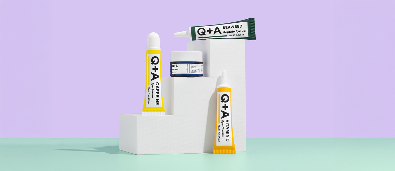 Q+A under-eye collection