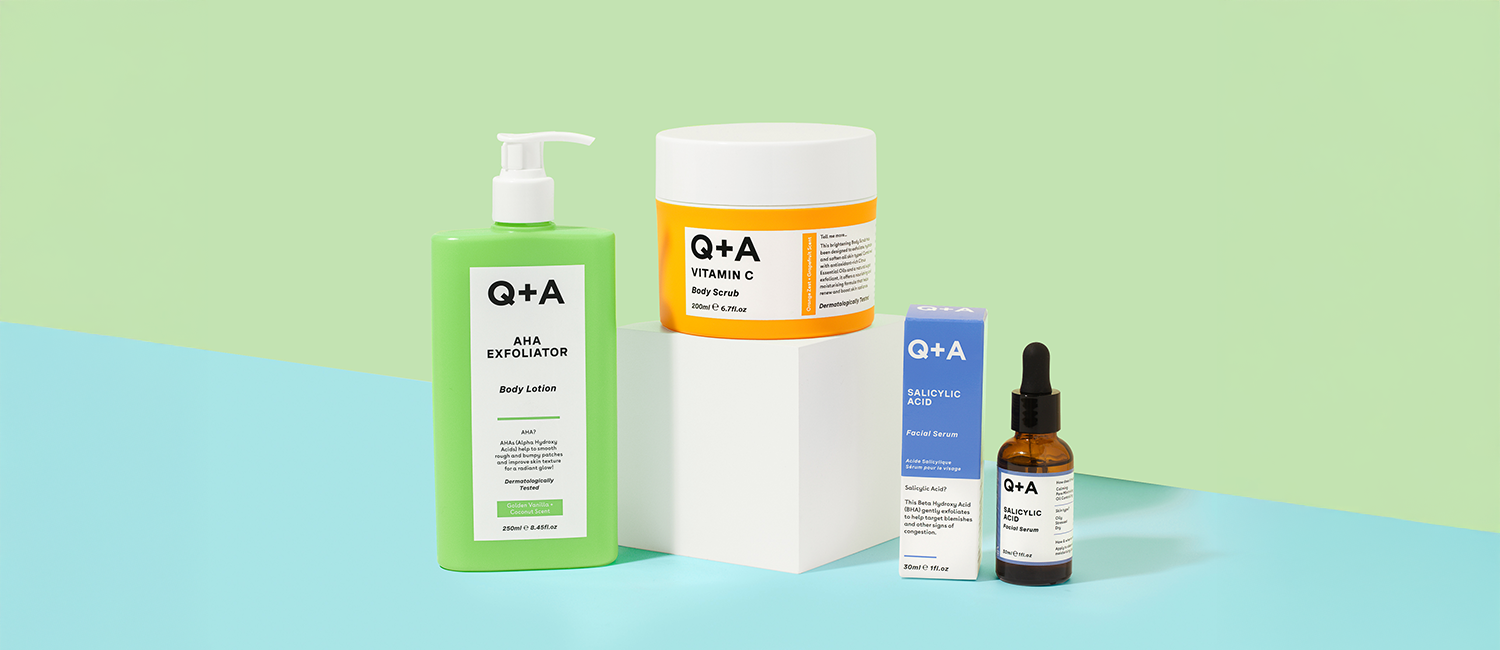 Physical and chemical exfoliators