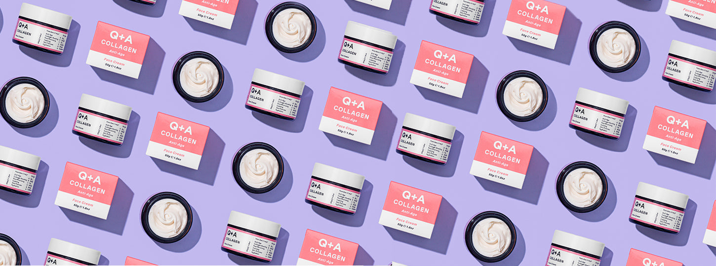 Q+A Face Creams and Moisturisers Collection