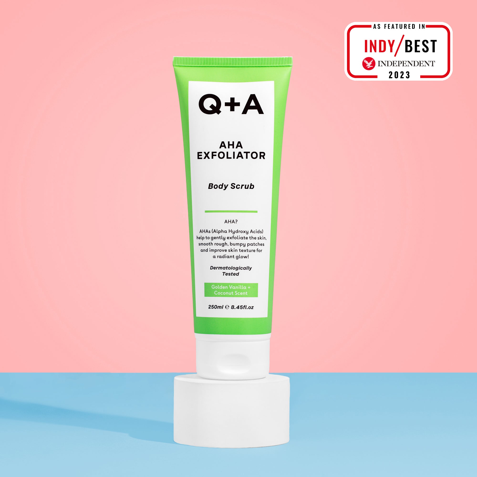 AHA Exfoliator Body Scrub | Q+A Bodycare