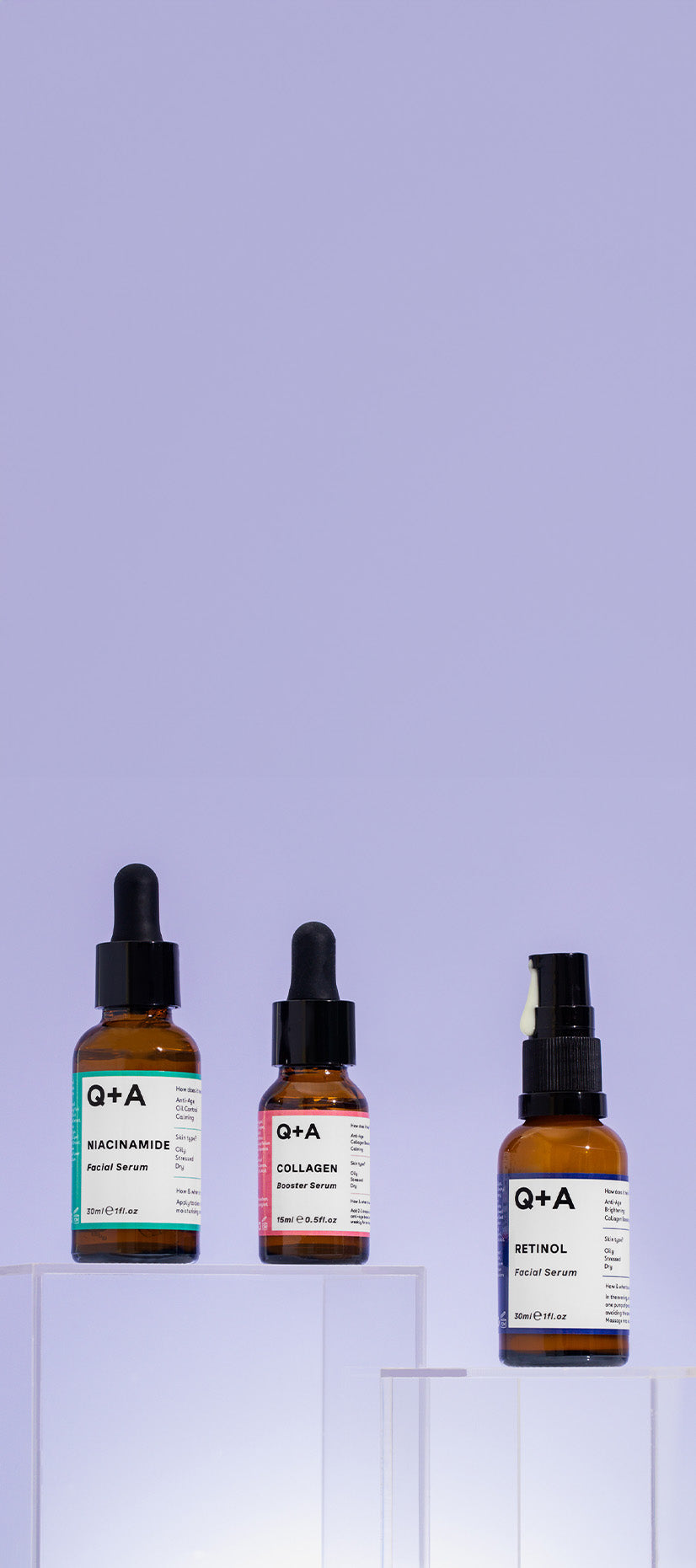 New In Q+A Serums