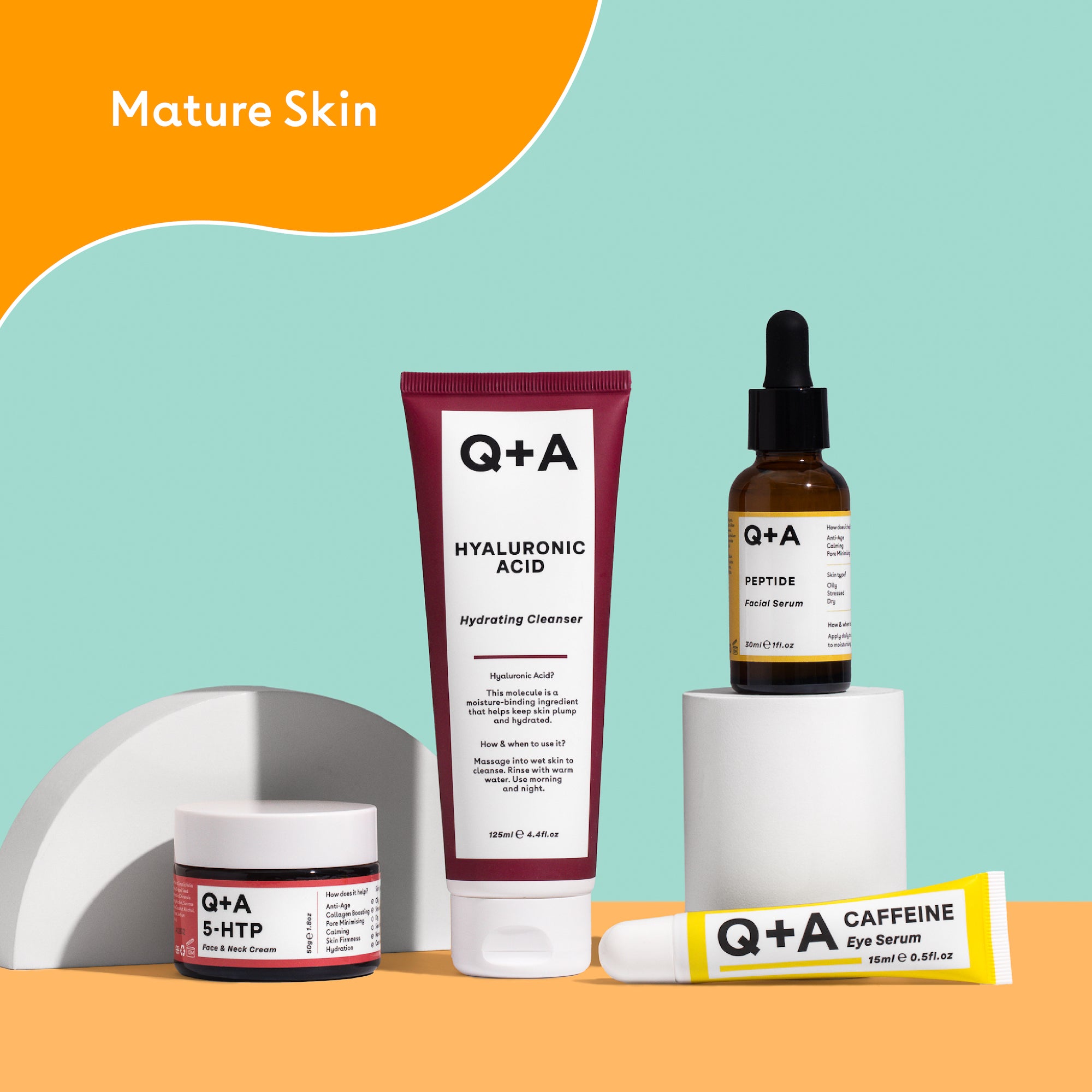 Q+A Rapid Rejuvenator Bundle - Mature Skin
