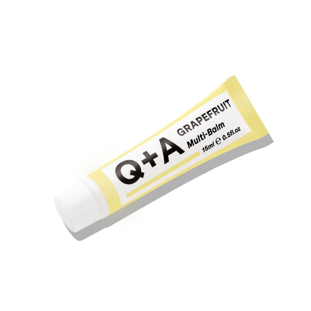 Q+A Grapefruit Multi-Balm tube