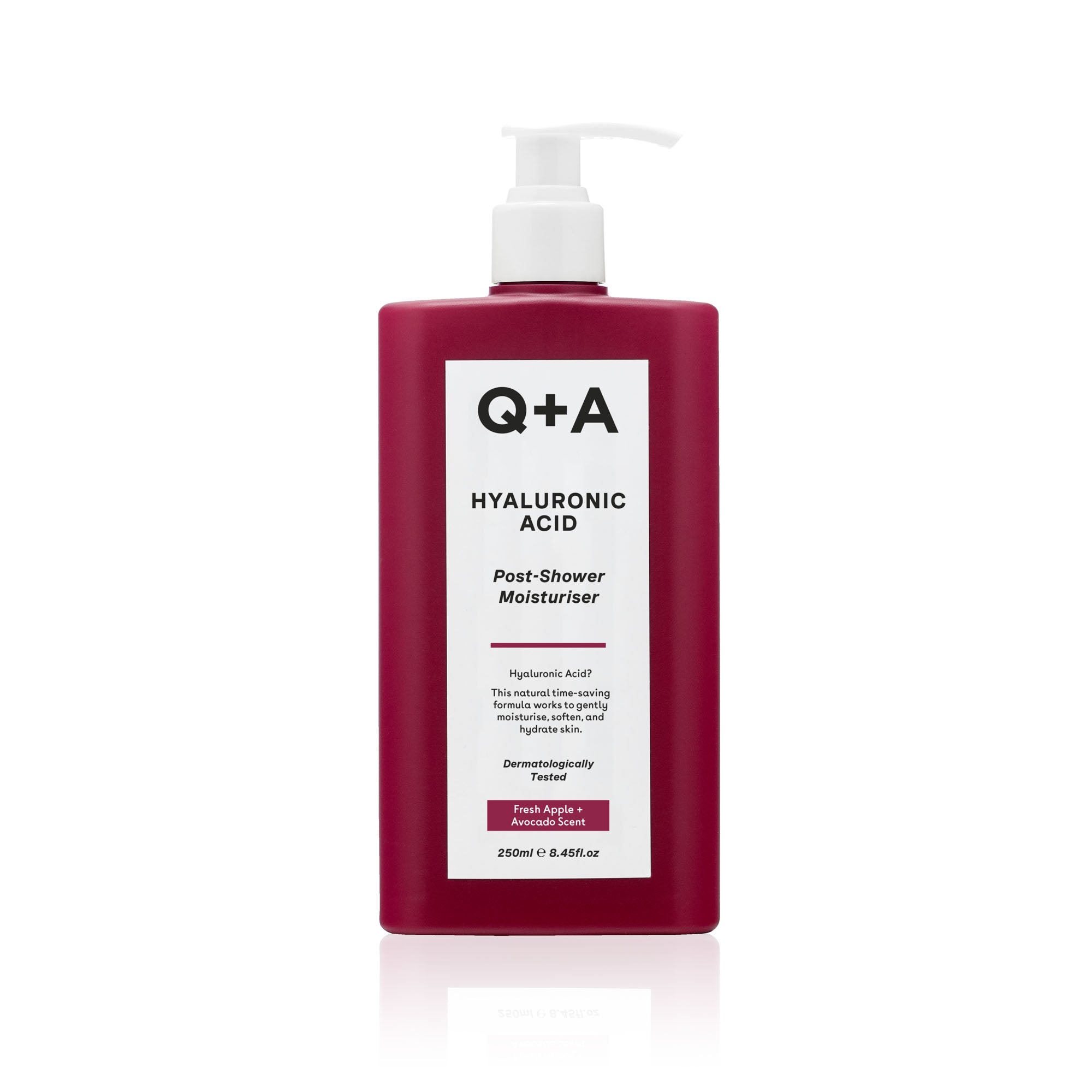 Hyaluronic Acid Post-Shower Moisturiser | Q+A Bodycare