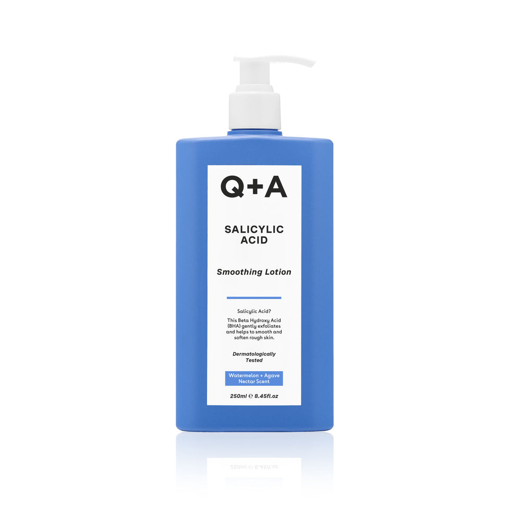 Q+A Salicylic Acid Smoothing Lotion bottle