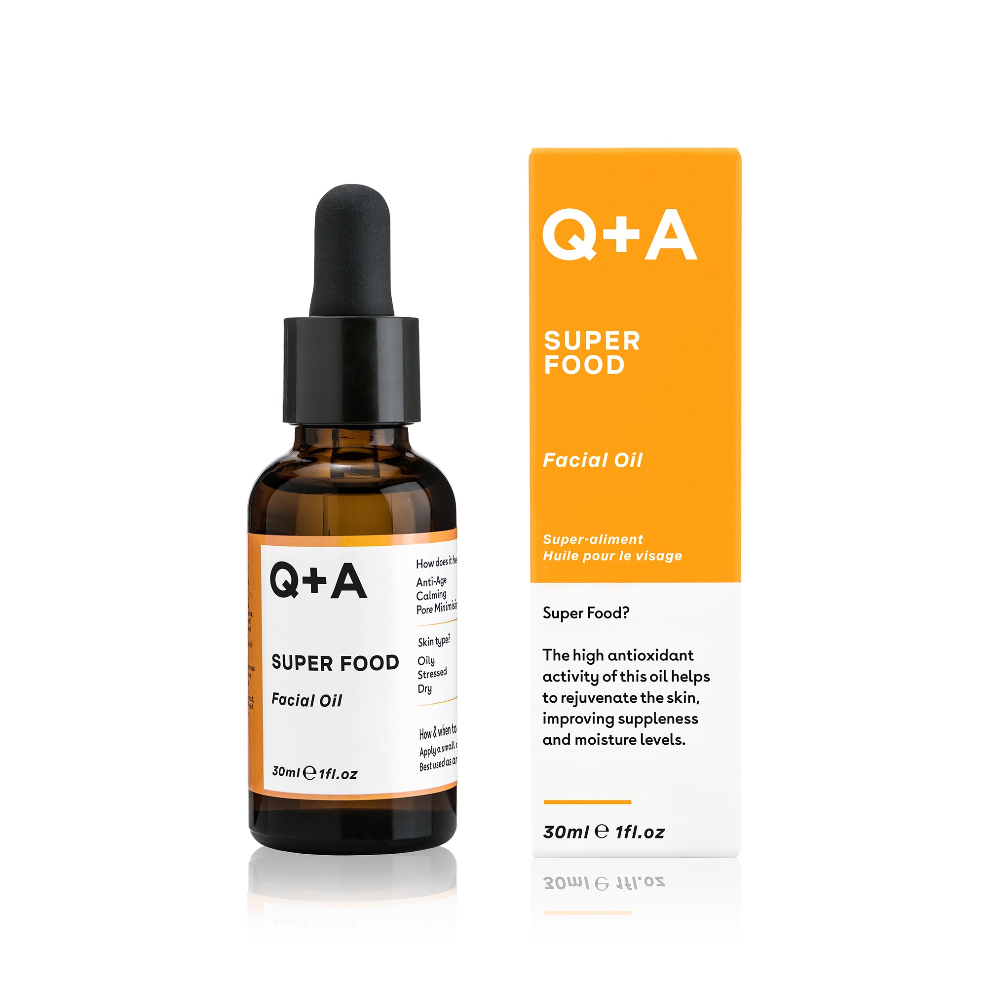 Q+A Super Food Facial Oil 